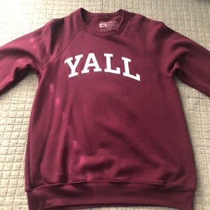 Texas Humor “y’all” crewneck
